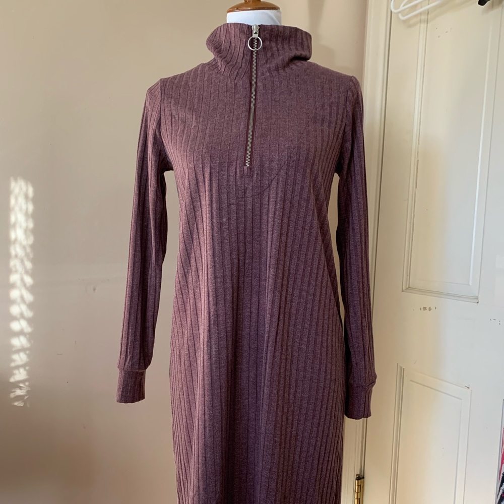 Motherhood maternity long sleeve dress